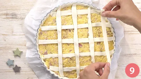 Torta salata zucca e speck - Passaggio 9