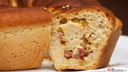 Tortano napoletano Bimby, ciambella rustica tipica del periodo pasquale