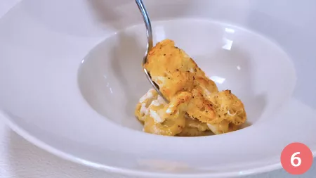 Tortellini con salsa ai formaggi - Passaggio 6