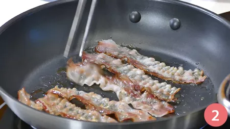 Tortellini con salsa di mandorle e salvia - Passaggio 2