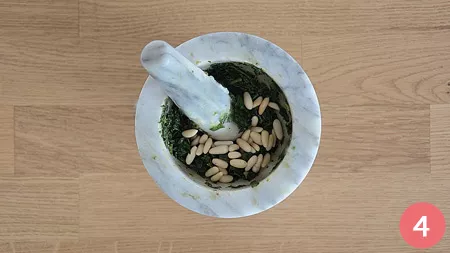 Trofie al pesto, patate e fagiolini - P4