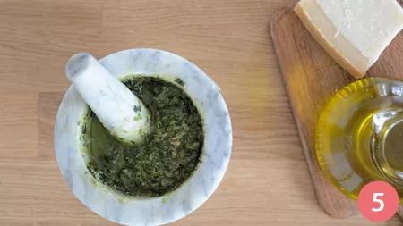 Trofie al pesto, patate e fagiolini - P5