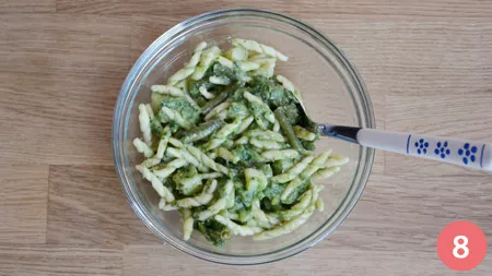 Trofie al pesto, patate e fagiolini - P8