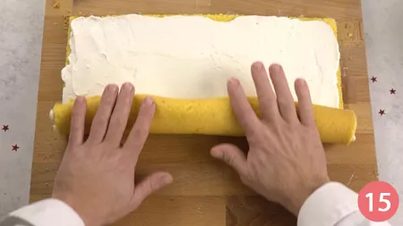 Tronchetto di Natale bianco - Passaggio 15