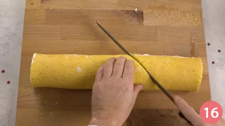 Tronchetto di Natale bianco - Passaggio 16