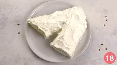 Tronchetto di Natale bianco - Passaggio 18