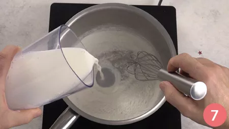 Tronchetto di Natale bianco - Passaggio 7