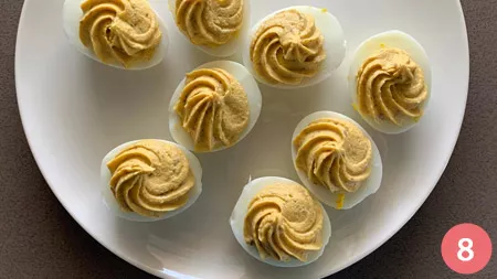 Uova sode ripiene - P8