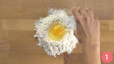 Vanillekipferl - Passaggio 1