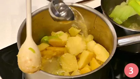 Vellutata di patate - Passaggio 3