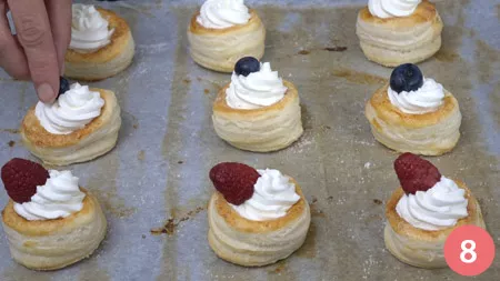 Vol au vent dolci - P8