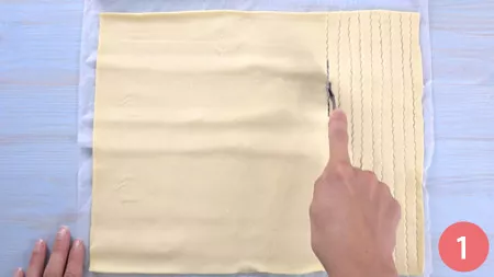 Wurstel mummia di halloween - Passo 1