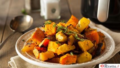 Zucca in friggitrice ad aria: ricetta facile per un contorno croccante e leggero