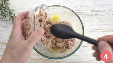 Zucchine ripiene di tonno - Passaggio 4