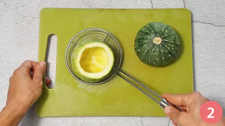 Zucchine tonde ripiene - P2