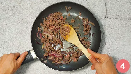 Zucchine tonde ripiene - P4