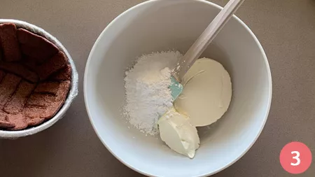 Zuccotto alle albicocche - passaggio 3