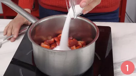 Zuccotto alle fragole - P1