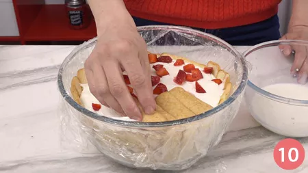 Zuccotto alle fragole - P10