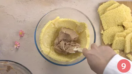 Zuccotto di colomba - Passaggio 9