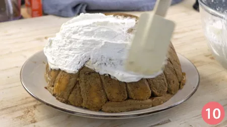 Zuccotto tiramisù - Passaggio 10