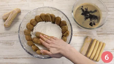 Zuccotto tiramisù - Passaggio 6