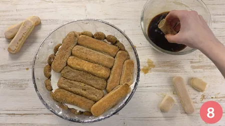 Zuccotto tiramisù - Passaggio 8