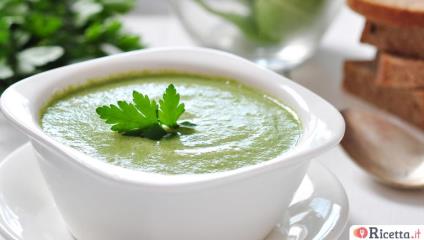 Zuppa di fave e spinaci